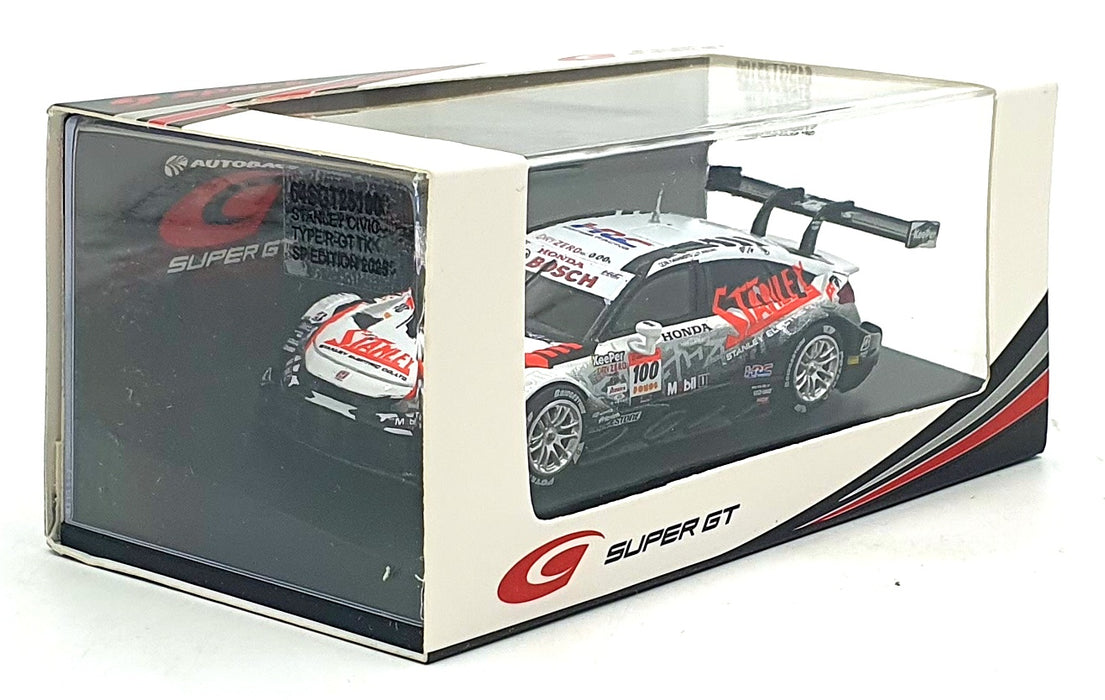 Spark 1/64 Scale 64SGT25100 Honda Civic Tyre R-GT #100 GT500 Super GT 2025
