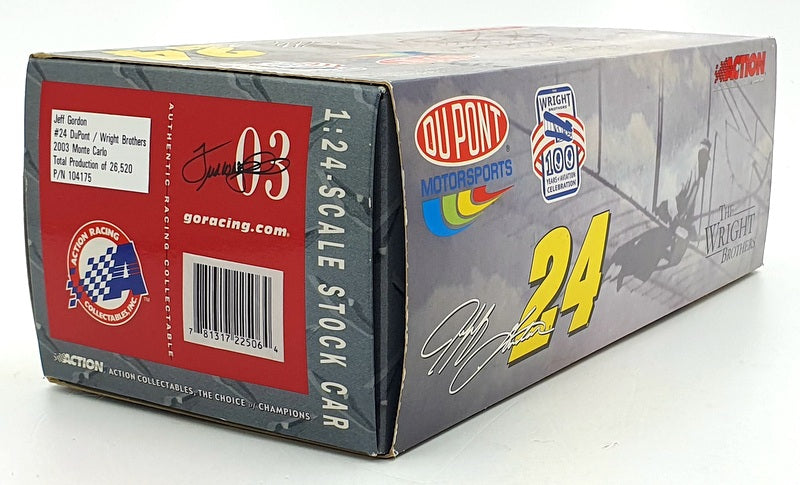 Action 1/24 Scale 104175 - 2003 Chevrolet DuPont/ Wright Brothers NASCAR #24