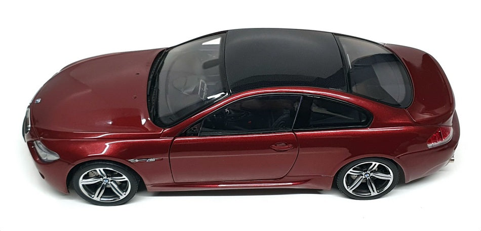 Kyosho 1/18 Scale 80 43 0 153 283 - BMW M6 Series Coupe - Met Burgundy