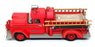 Hallmark 12cm Long Diecast QX2326 - 1961 GMC Fire Engine - Red