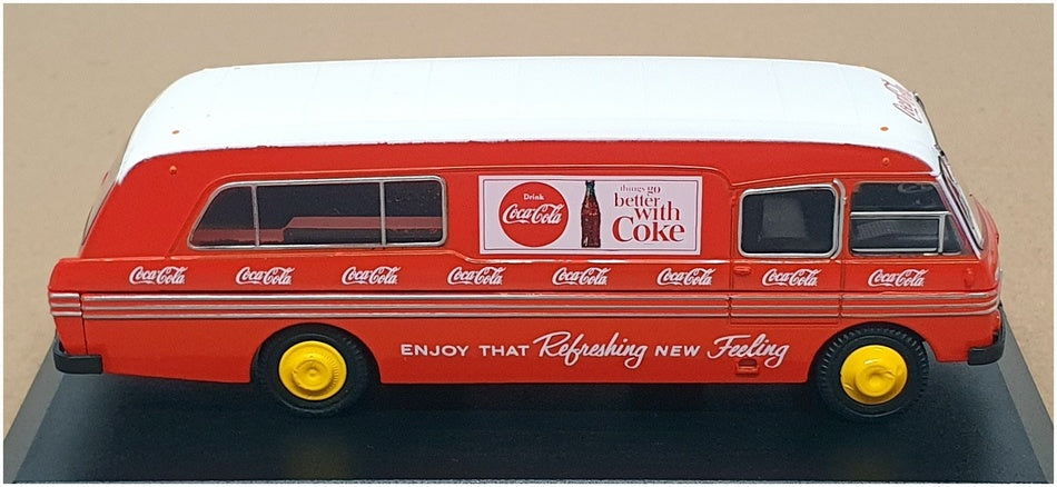 Oxford Diecast 1/76 Scale 76BMC005CC - BMC Mobile Unit Coca-Cola - Red/White