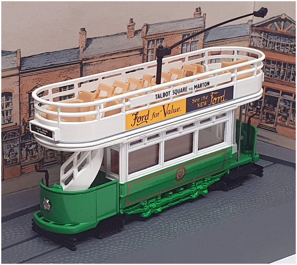 Corgi 12cm Long Diecast C991/2 - Tramcar - Blackpool Corporation Tramways