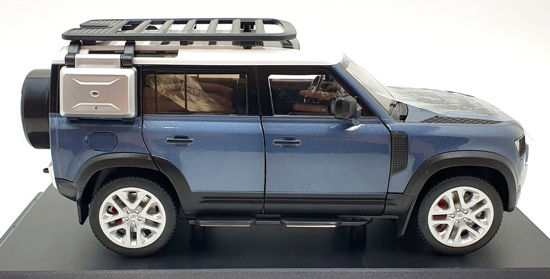 QY Toys 1/18 Scale Q1002A - Land Rover Defender 110 - Blue