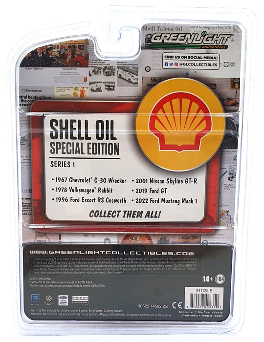 Greenlight 1/64 Scale 41125-E - 2019 Ford GT #18 Shell Special Edition