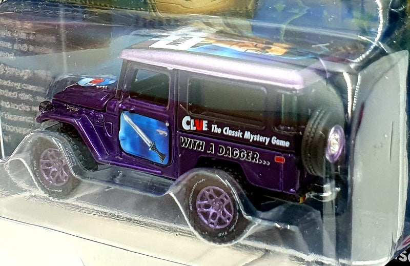 Johnny Lightning 1/64 Scale JLPC008 - 1980 Toyota Land Cruiser - Clue Prof. Plum