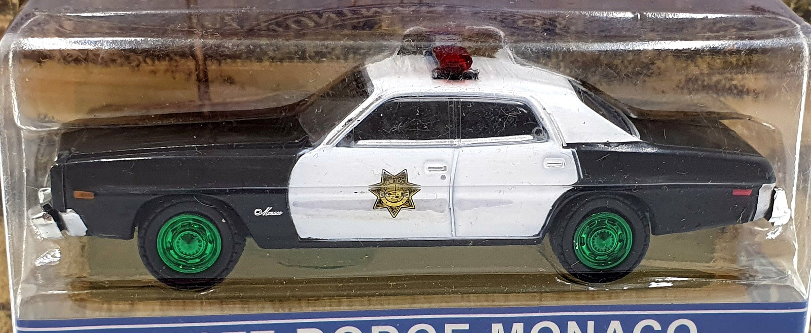 Greenlight 1/64 Scale 44965-D - 1977 Dodge Monaco Police Car - Chase