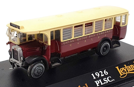 ABC Models 1/76 Scale 001001 - 1926 PLSC Leyland Lion 2Dr Bus CMB - Cream/Dk Red