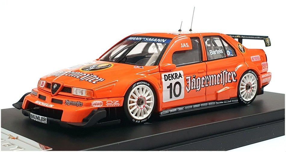 HPI Racing 1/43 Scale 8076 - Alfa Romeo 155V6 TI 1996 ITC #10 M. Bartels
