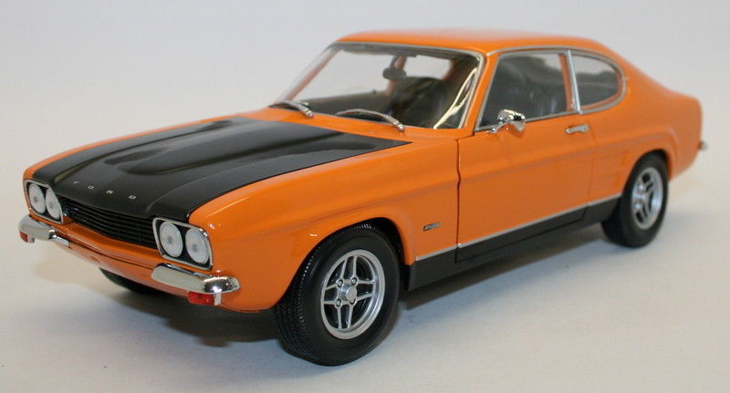 Minichamps 1/18 Scale 150 089077 Ford Capri MK1 RS2600 1970 Orange / Black