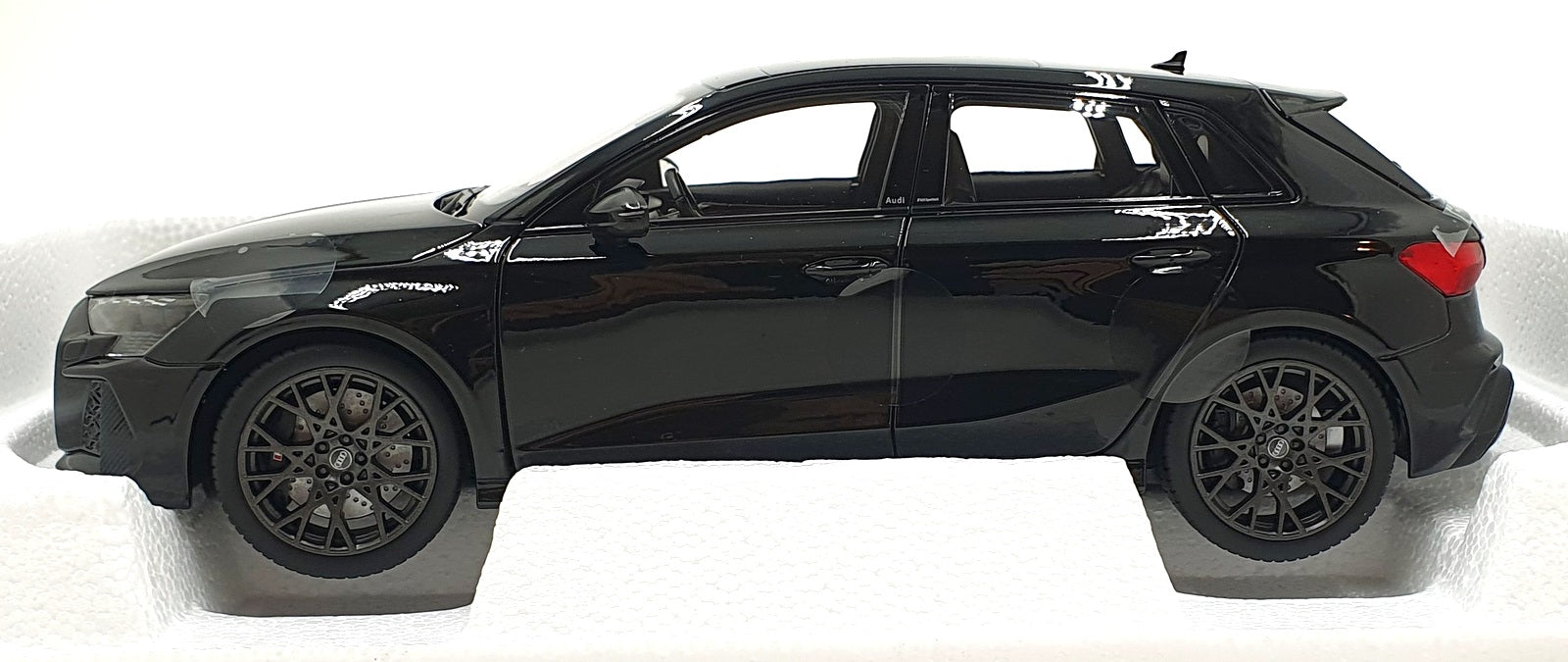 Norev 1/18 Scale 188388 - 2025 Audi RS3 - Met. Black