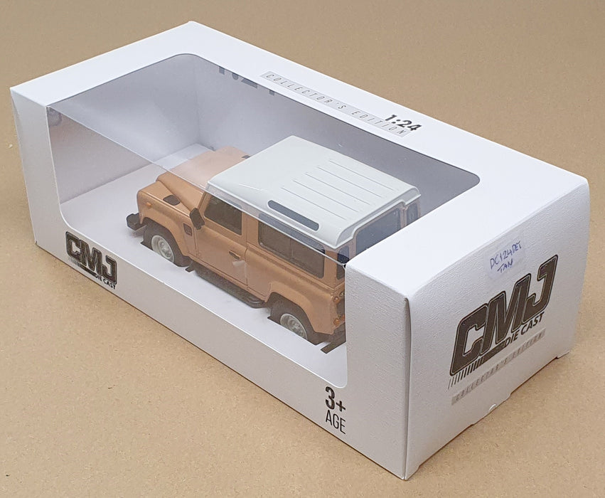 CMJ Diecast 1/24 Scale DC124DET - Land Rover Defender - Tan