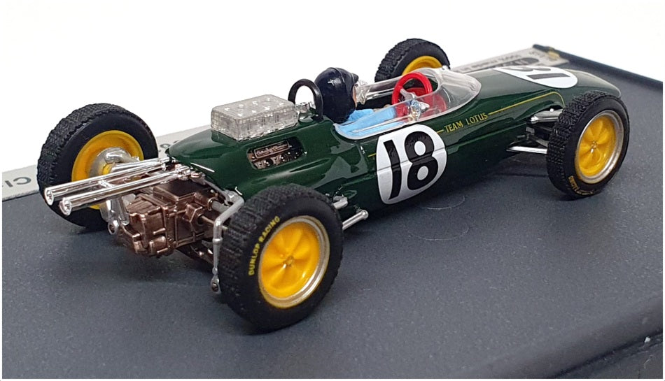 Brumm 1/43 Scale S11/10 - F1 Team Lotus Type 25 Reims-Gueux GP 1963 #18 J.Clark