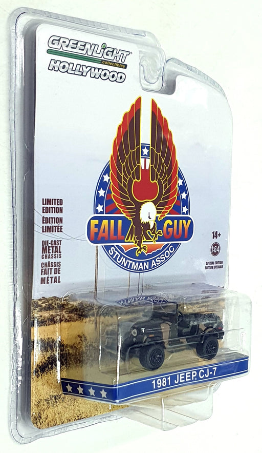 Greenlight 1/64 Scale 44965-E - 1981 Jeep CJ-7 - Fall Guy