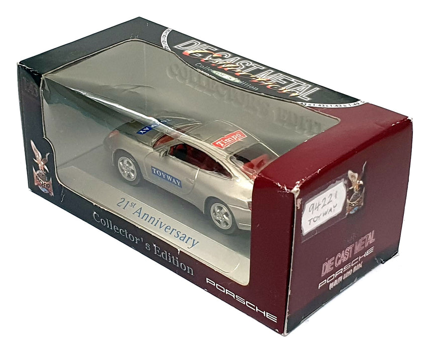 Road Signature 1/43 Scale 94221 - Porsche 911 Toyway 1981-2002 - Silver