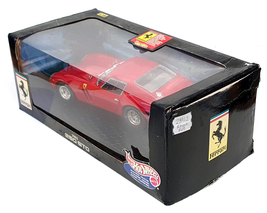 Hot Wheels 1/18 Scale Diecast 23912 - Ferrari 250 GTO - Rosso Red