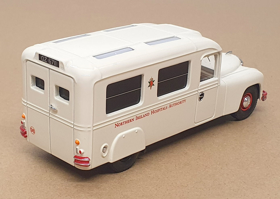 Corgi 1/50 Scale CC06304 - Daimler Ambulance NI Hospitals Authority - White