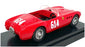Progetto K 1/43 Scale 001 - Ferrari 225S Spyder #614 Mille Miglia 1952 - Red