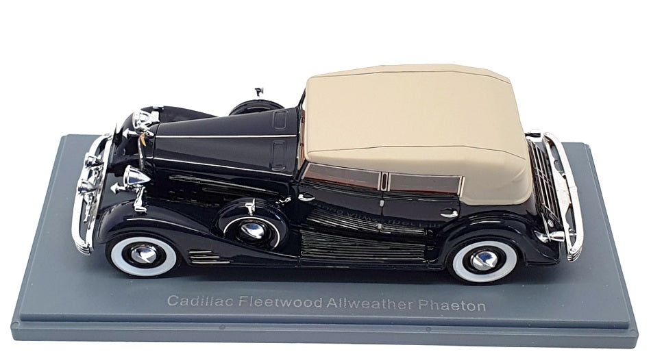 Neo 1/43 Scale 45766 - Cadillac Fleetwood Allweather Phaeton - Blue