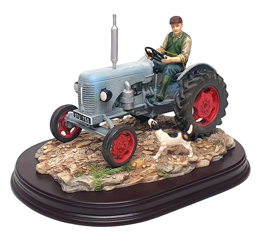 The Leonardo Collection LP8262 - Fordson Tractor Country Life Scene Sculpture