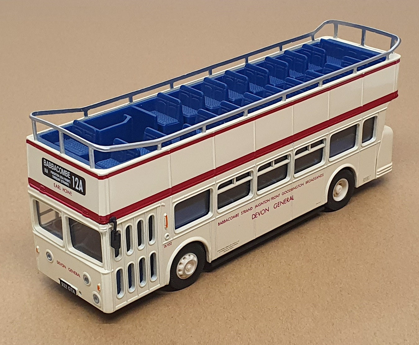 Corgi 1/50 Scale 97233 - Leyland Atlantean Open Top Bus Devon General Rt. 12A
