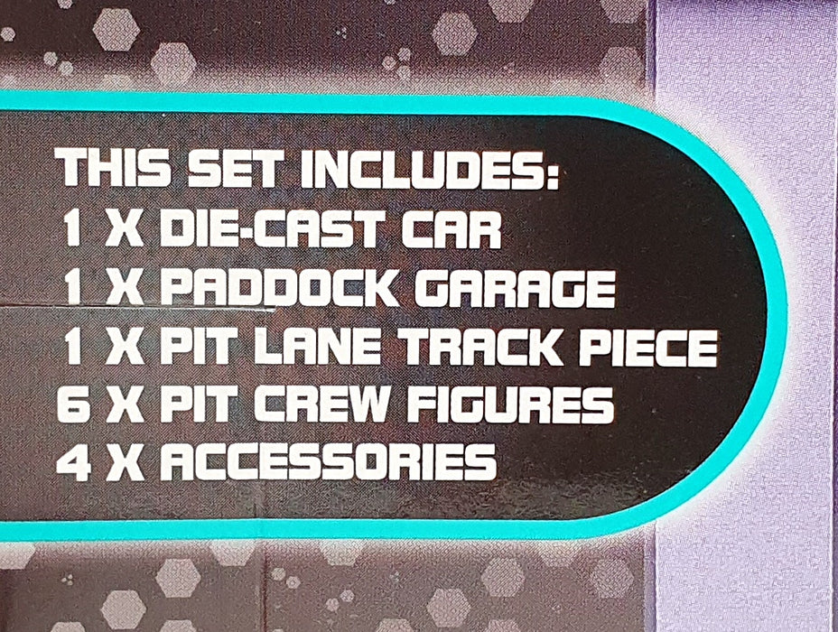 Burago 1/43 Scale 18-38452 - Mercedes F1W15 Pit Pass Diorama 2024 G. Russell