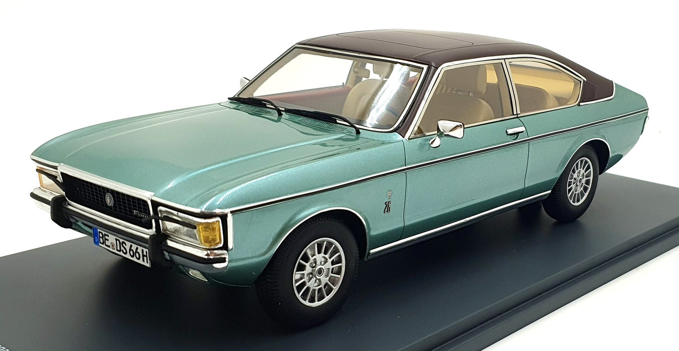 Schuco 1/18 Scale Resin 45 004 9200 - 1974 Ford Granada Coupe - Green