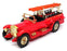 Matchbox Appx 10cm Long Diecast Y-6 - 1920 Rolls-Royce Fire Engine - Red