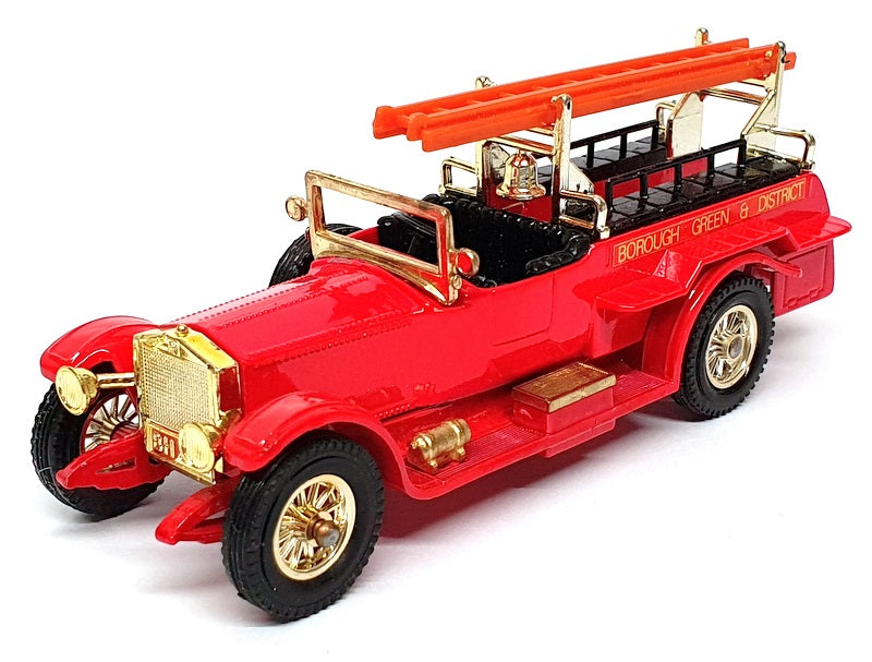 Matchbox Appx 10cm Long Diecast Y-6 - 1920 Rolls-Royce Fire Engine - Red