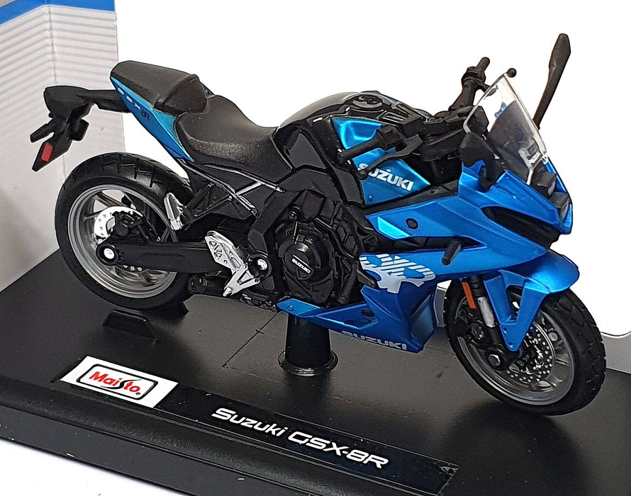 Maisto 1/18 Scale 34007-24906 - Suzuki CSX-8R Motorbike - Met. Blue