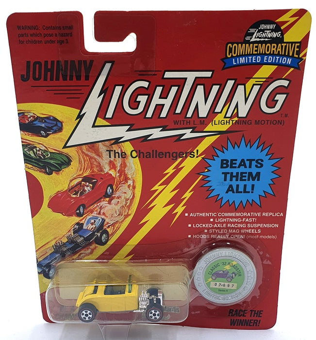 Johnny Lightning 1/64 Scale 100-180 The Challengers Classic '32 Roadster Yellow