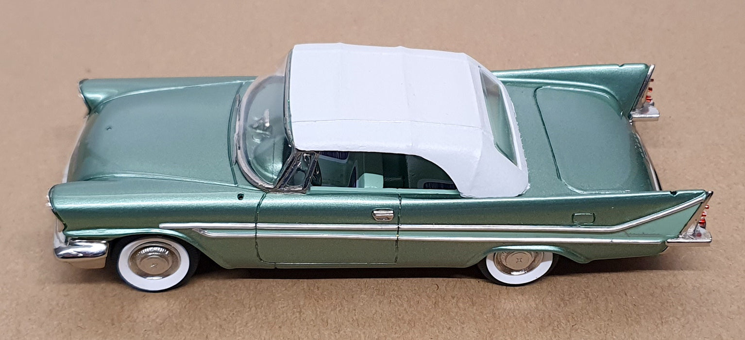 Western Models 1/43 Scale WMCE48 - 1958 Desoto Firedome Top Up Convertible