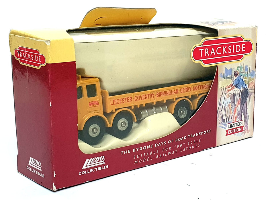 Lledo 1/76 Scale DG176011 - Leyland 8 Wheel Dropside Jack Richards - Yellow