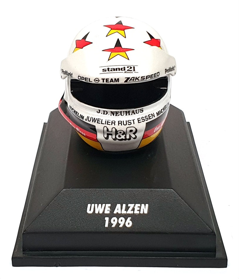 Minichamps 1/8 Scale 385 964316 - Stand 21 Helmet Uwe Alzen 1996