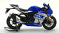 LCD Models 1/12 Scale 21341 - Suzuki-R 1000R Motorbike - Silver/Blue