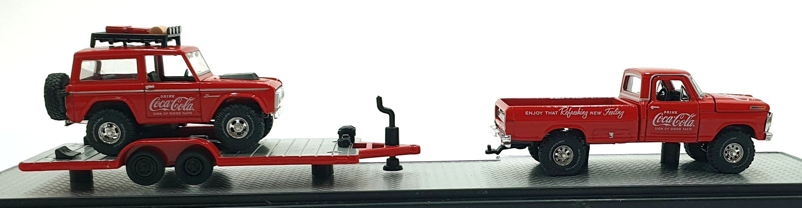 Castline M2 Machines 1/64 Scale TW11 1972 Ford F-250 Explorer 4x4 & 1966 Bronco