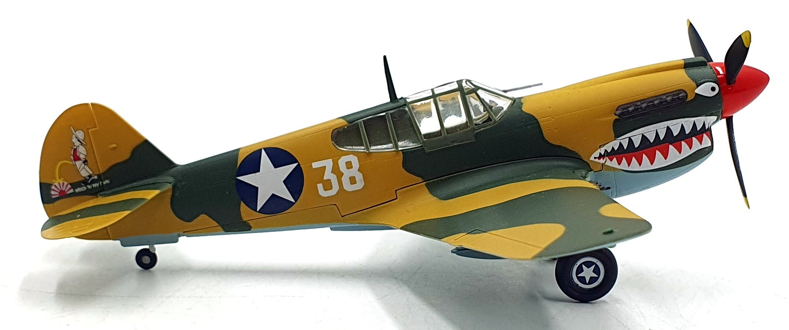 Easy Model 1/72 Scale 37274 P-40E Tomahawk 16FS 23FG 1942 WWII Aircraft