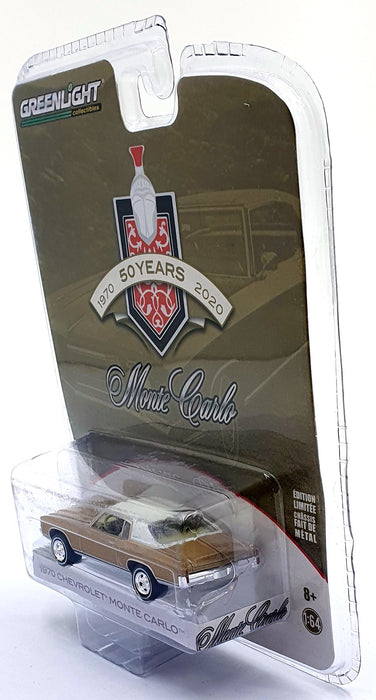 Greenlight 1/64 Scale 28060-B - 1970 Chevrolet Monte Carlo - Gold