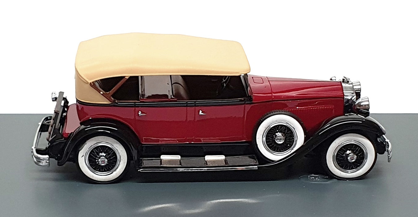 Neo 1/43 Scale NEO44630 - 1930 Packard 733 Std. 8 Sport Phaeton - Dk. Red