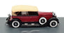 Neo 1/43 Scale NEO44630 - 1930 Packard 733 Std. 8 Sport Phaeton - Dk. Red