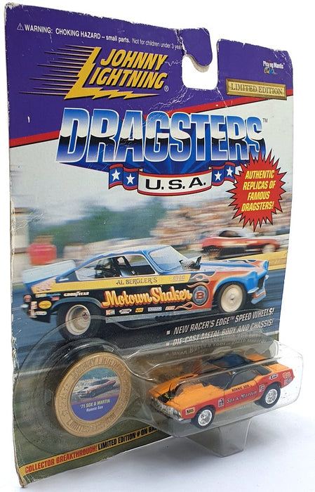 Johnny Lightning 1/64 Scale 302-130 Dragsters USA 1971 Sox and Martin - Sox