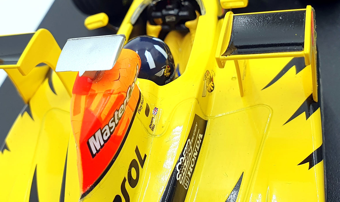 Minichamps 1/18 Scale Diecast 180 980039 - Jordan 198W Tower wing Damon Hill