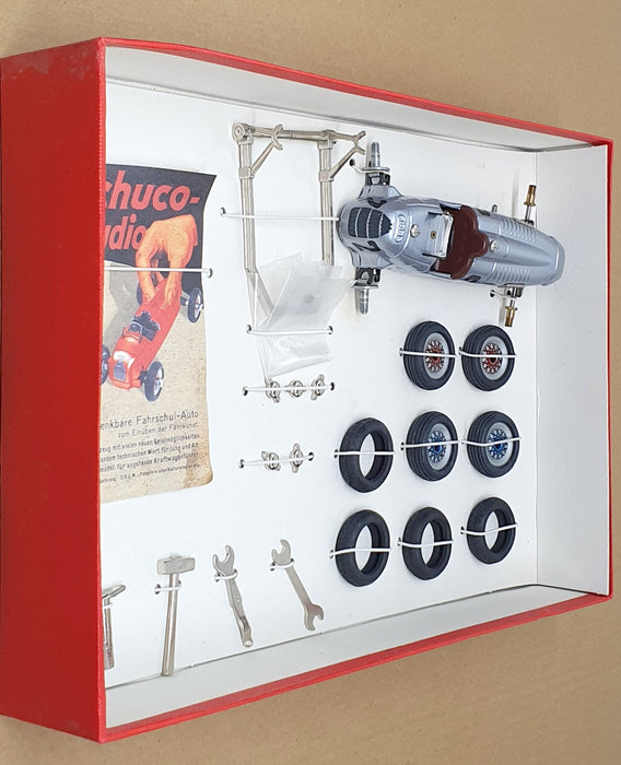 Schuco Studio II Appx 1/24 Scale 01222 - F1 Auto Union Clockwork Model Car Kit