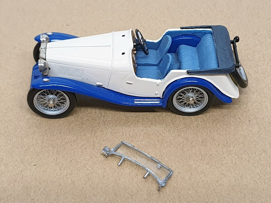 Abingdon Classics 1/43 Scale ACJ702 - MG P-Type 4 Seater - Ivory/Blue