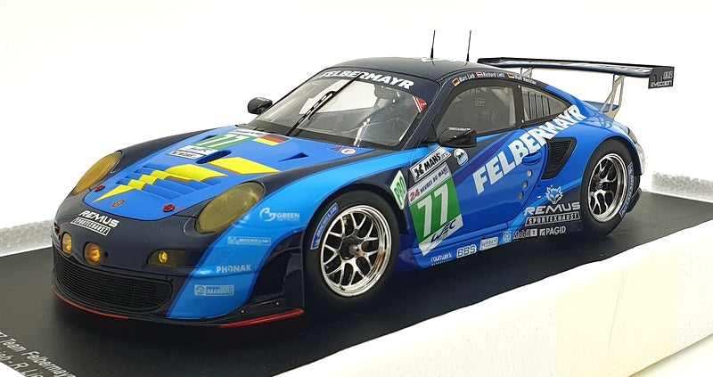 Spark 1/18 Scale Resin 18S073 - Porsche 997 RSR #77 LM 2012