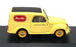 Altaya 1/43 Scale 18335 - 1951 Fiat 500 C Furgoncino Van Barilla - Yellow