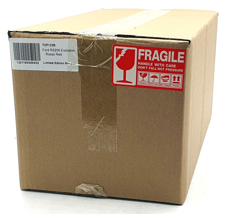 Top Marques 1/18 Scale TOP122B - Ford RS200 Evolution - Rosso Red