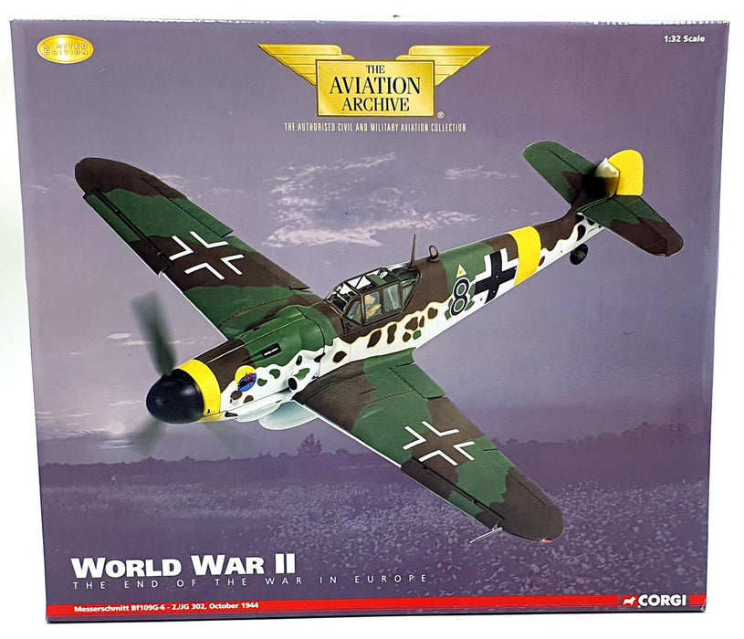 Corgi 1/32 Scale Diecast AA34905 Messerschmitt Bf109G-6 - 2./JG 302 October 1944