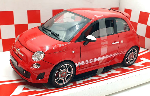 Mondo Motors 1/18 Scale Diecast 500871 - Fiat 500 Abarth - Red