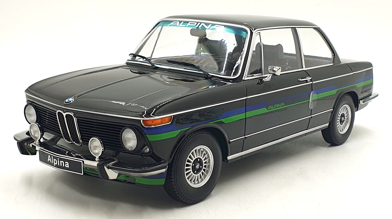 KK Scale 1/12 Scale KKDC120105 - BMW 2002 Alpina 2 Series 1974 - Black