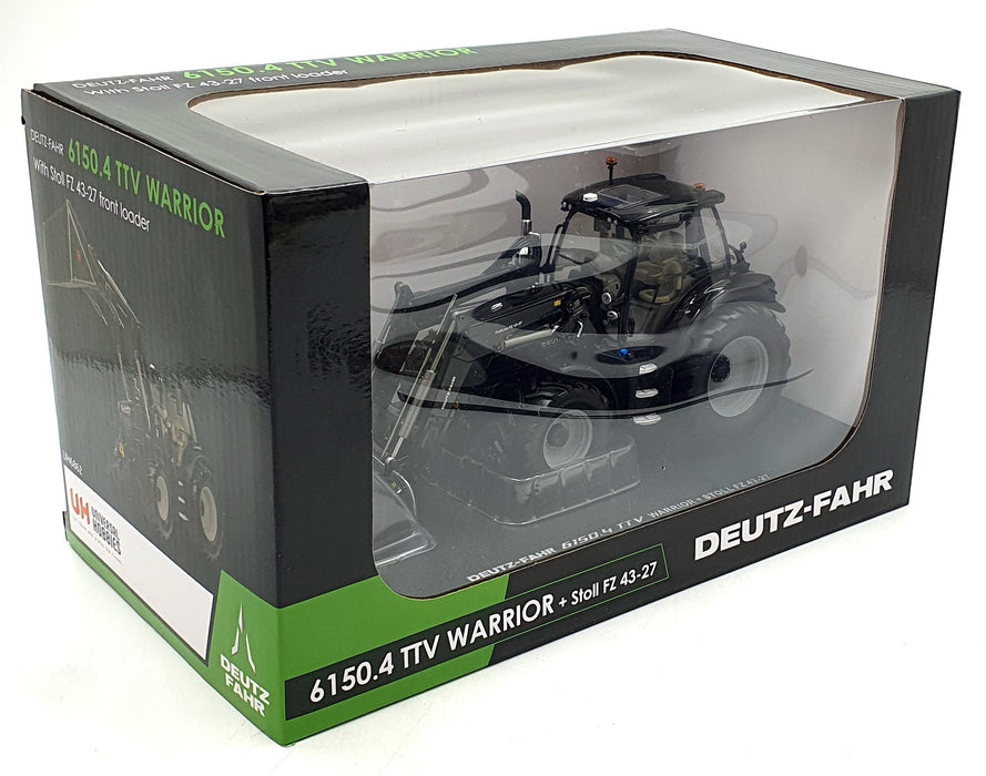 Universal Hobbies 1/32 Scale UH6862 Deutz-Fahr 61.50.4 TTV Warrior + Stoll FZ
